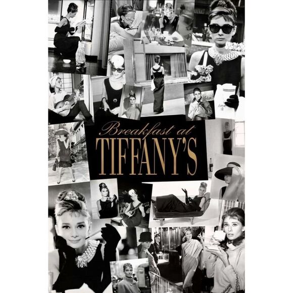 Where was that? Other - 2 Audrey Hepburn Framed Picture COLLAGE Prints Wall Art Breakfast at Tiffany’s